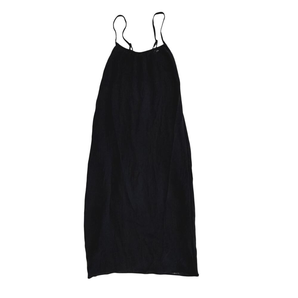 NWT Sol Angeles Gauzy Maxi Dress‎ Black Size M/L